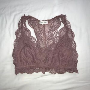 mauve bralette